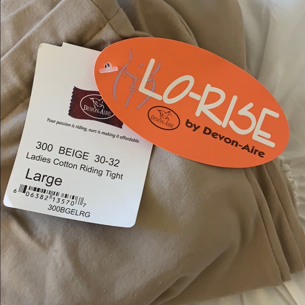 Low Rise Riding Breeches